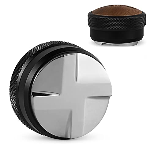 MHW-3BOMBER Kaffeeverteiler 58.35mm, Espresso Verteiler Werkzeug Einstellbare Höhe Espresso Leveler 58mm Edelstahl Keil Basis Modell: T5270L4 von MHW-3BOMBER