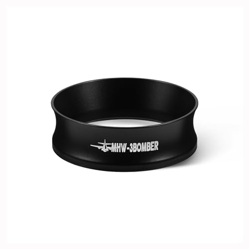 MHW-3BOMBER 51 mm Aluminium-Kaffee-Dosiertrichterring mit Magnet für Espresso-Kaffeemaschine und Barista-Zubehör von MHW-3BOMBER