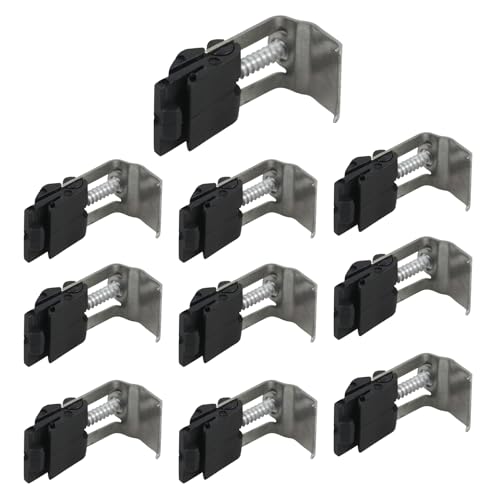 10 Stück Unterbau Spülbecken Clips, Spülbecken Befestigungsklammern Sink Bogen Clips Verstellbare Edelstahlspülen Montageklammern Installation Reparatur Hardware für Küche Badezimmer Dusche 10 Stück Unterbau Spülbecken Clips, Spülbecken Befestigungsklammern Sink Bogen Clips Verstellbare Edelstahlspülen Montageklammern Installation Reparatur Hardware für Küche Badezimmer Dusche von MHYMX