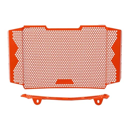 MHysa kompatibel mit Motorrad Kühlerschutz Wassertankschutz Schutz Abdeckung für KTM Duke 890 Duke R 2020 2021 2022 2023, orange Style von MHysa