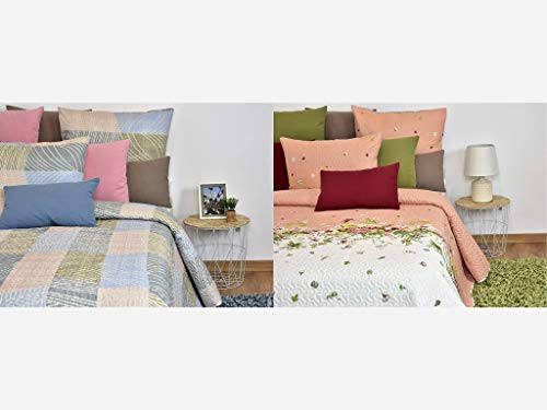 MI CASA Bouti Ferrara 250 x 270 + 2/50 x 70 cm (Bett 150 cm), Baumwolle Polyester, Bedruckt, 250X270+2/50X70 von MI CASA
