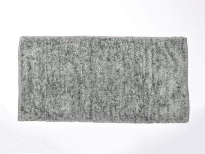 MI CASA Teppich Soft 120 x 160 glatt grau OSC, 60% Baumwolle, 40% Polyester, dunkelgrau, 120X160 von MI CASA
