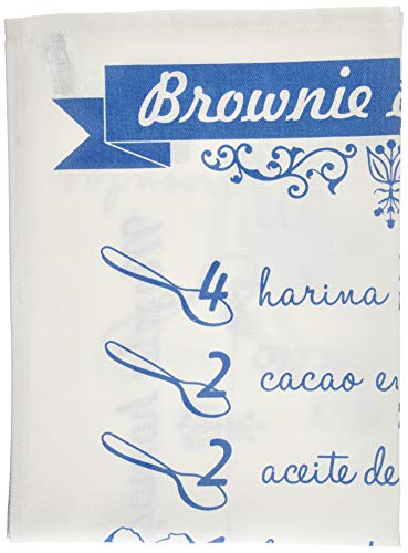 Mein Casa Paño Küchenmaschine Brownie A LA Tasse, Blau von MI CASA