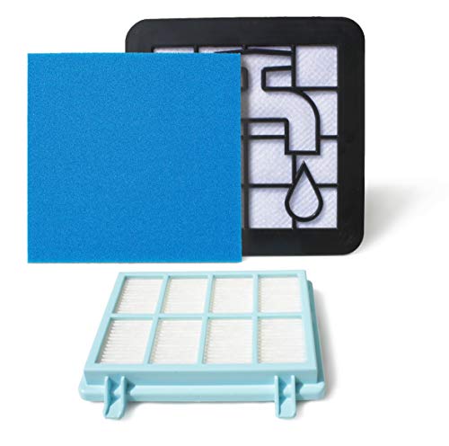MI:KA:FI Filter-Set komplett | kompatibel zu Philips Staubsauger | PowerPro Compact + PowerPro City + PowerPro Active | wie FC8010/01 und FC8010/02 MI:KA:FI Filter-Set komplett | kompatibel zu Philips Staubsauger | PowerPro Compact + PowerPro City + PowerPro Active | wie FC8010/01 und FC8010/02 von MI:KA:FI