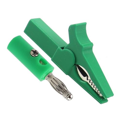 55 mm Federclip Bananenstecker Testsonden, 4 mm flexibles Kabel mit Clips, robust, einfach zu installierendes Testkabelzubehör von MIADOSHINSE