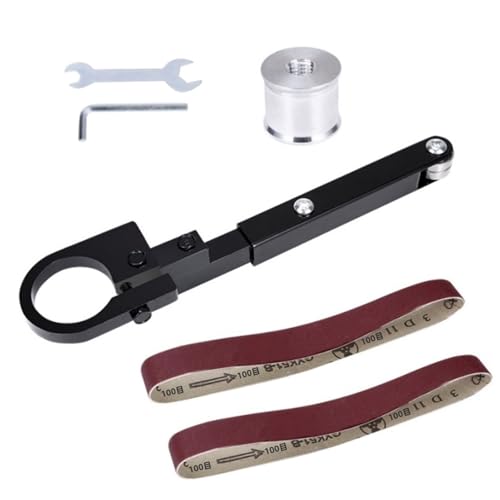 Elektrischer 100-Winkelschleifer, modifiziert zu Sandbandmaschinen, Sand-zu-Winkel, Schleifer-Konverter, Schleifband-Set Elektrischer 100-Winkelschleifer, modifiziert zu Sandbandmaschinen, Sand-zu-Winkel, Schleifer-Konverter, Schleifband-Set von MIADOSHINSE