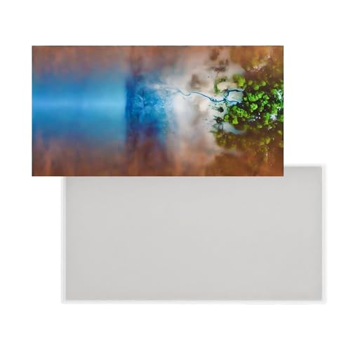 Extra große, rechteckige Silikonharz-Tischform, antihaftbeschichtet, flexible Form für Flusstisch, Schneidebrett, Schreibtisch-Dekoration von MIADOSHINSE