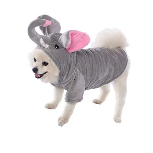 Kleiner Elefant Haustier Umhang, süßes Kostüm für kleine Hunde und Katzen Kleiner Elefant Haustier Umhang, süßes Kostüm für kleine Hunde und Katzen von MIADOSHINSE