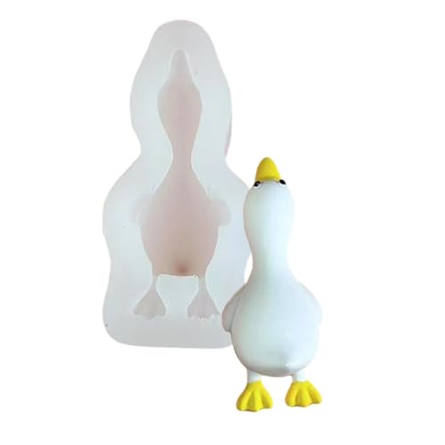 Silikonform in Cartoon-Entenform, antihaftbeschichtet, flexible Form für duftende Ornamente, Gips, Heimdekoration Silikonform in Cartoon-Entenform, antihaftbeschichtet, flexible Form für duftende Ornamente, Gips, Heimdekoration von MIADOSHINSE