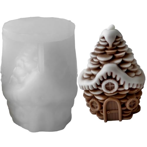 Silikonform in Tannenzapfenform, Weihnachtsmotiv, lebensmittelecht, flexibel, antihaftbeschichtet, Mehrzweck-Seife, Epoxidharzform mit leicht zu lösendem Design für Weihnachten, Basteln, Zuhause Silikonform in Tannenzapfenform, Weihnachtsmotiv, lebensmittelecht, flexibel, antihaftbeschichtet, Mehrzweck-Seife, Epoxidharzform mit leicht zu lösendem Design für Weihnachten, Basteln, Zuhause von MIADOSHINSE