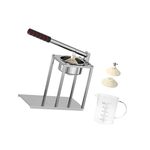 Stabile manuelle Fruchtpresse Presse, rostfreies Edelstahl-Design mit 500 ml Messbecher, praktisch für kleine Früchte Stabile manuelle Fruchtpresse Presse, rostfreies Edelstahl-Design mit 500 ml Messbecher, praktisch für kleine Früchte von MIADOSHINSE