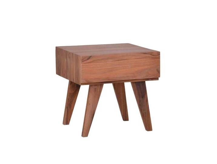 Beistelltisch/Nachttisch Tamesi Massivholz Teak Modern Beistelltisch/Nachttisch Tamesi Massivholz Teak Modern von MIAMÖBEL