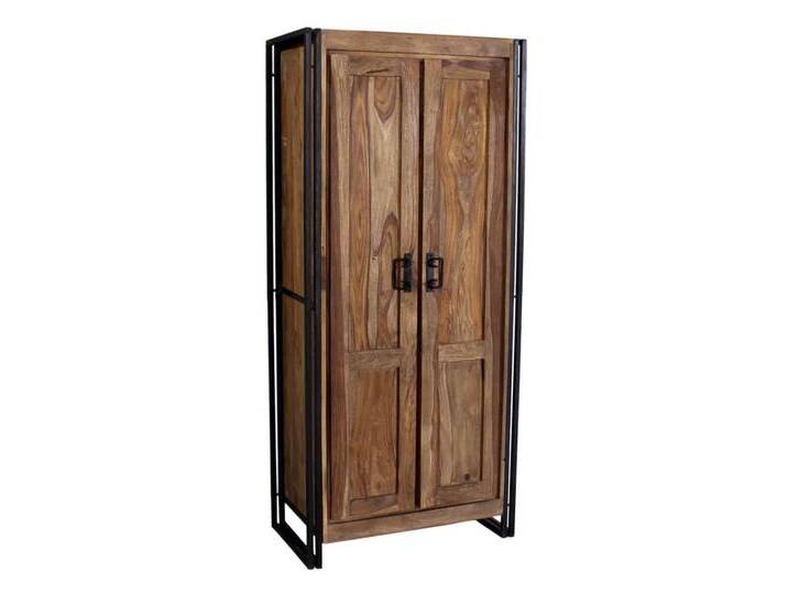Dielenschrank 'Madras' Massivholz, Metall Sheesham Modern Indien Indisch Dielenschrank 'Madras' Massivholz, Metall Sheesham Modern Indien Indisch von MIAMÖBEL