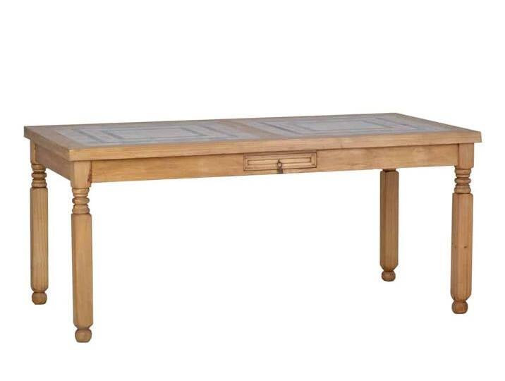 Mexico Esstisch 90x90cm - Marmor Massivholz Pinie Landhaus Mexiko Möbel Mexikanisch Mexico Esstisch 90x90cm - Marmor Massivholz Pinie Landhaus Mexiko Möbel Mexikanisch von MIAMÖBEL