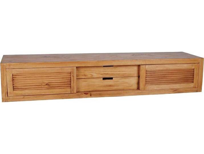 Mexico Lowboard 160 cm mit 2 Schubladen und 2 Fächern Massivholz Pinie Modern Mexiko Möbel Mexikanisch von MIAMÖBEL