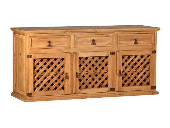 Mexico Sideboard Massivholz Pinie Landhaus Mexiko Möbel Mexikanisch von MIAMÖBEL