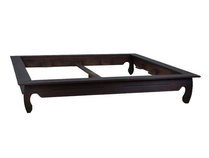 Opium Bett Colombo 160x200cm Massivholz Pinie Kolonialstil Indien Indisch von MIAMÖBEL