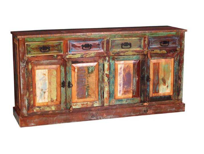 Sideboard 'Seaside' Massivholz Recycletes Holz Shabby Chic Indien Indisch von MIAMÖBEL
