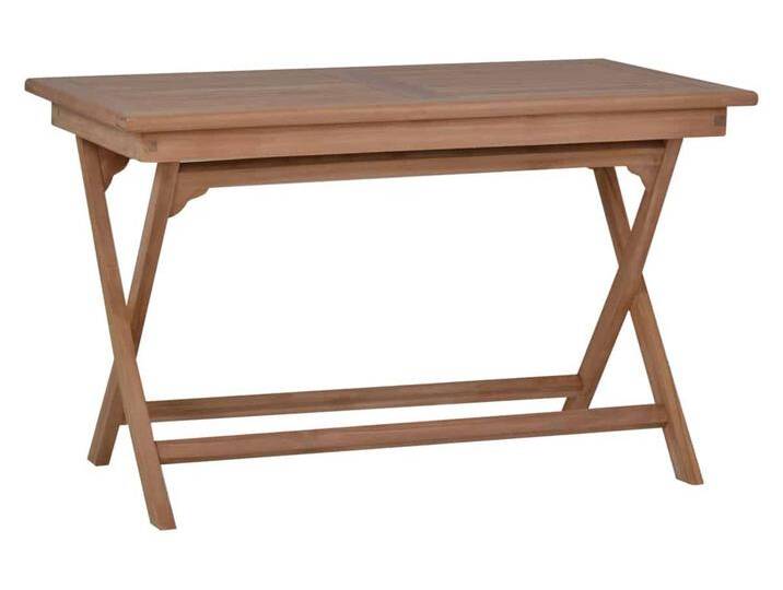 Teak Esstisch/Klapptisch 120x70cm Massivholz Teak Modern von MIAMÖBEL
