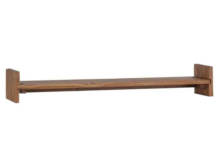 Wandregal 150cm Massivholz Teak Modern Indien Indisch von MIAMÖBEL