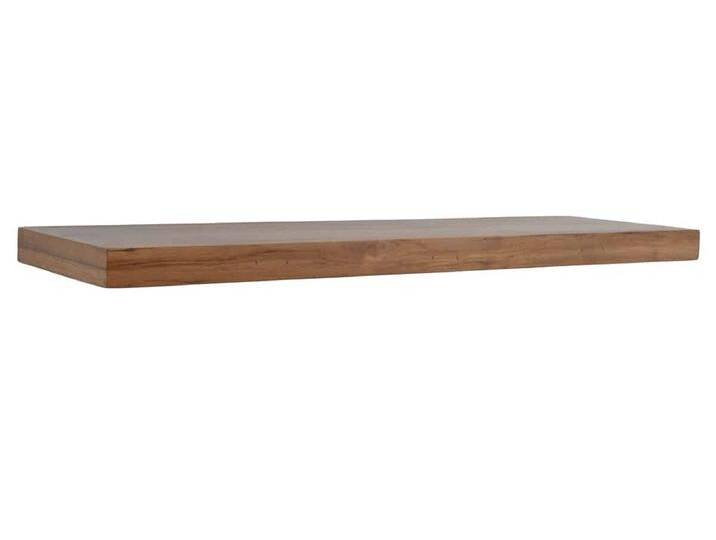Wandregal Mumba 100cm Massivholz Teak Modern Indien Indisch von MIAMÖBEL