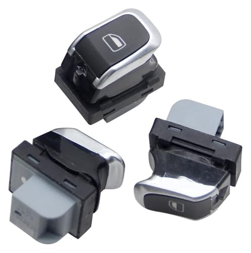 Für A4 Für S4 Für Q5 Für B8 Für Allroad Chrom Fahrerseite Elektrische Master Fenster Control Button Schalter Fensterheberschalter Fahrerseitig von MIAOLISI