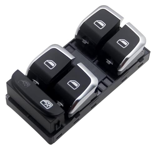 Für A4 Für S4 Für Q5 Für B8 Für Allroad Chrom Fahrerseite Elektrische Master Fenster Control Button Schalter Fensterheberschalter Fahrerseitig Für A4 Für S4 Für Q5 Für B8 Für Allroad Chrom Fahrerseite Elektrische Master Fenster Control Button Schalter Fensterheberschalter Fahrerseitig von MIAOLISI