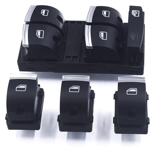 Kompatibel mit A3 8P Kompatibel mit A6 S6 RS6 C6 Kompatibel mit Q7 2004 2005 2006 2007 2008 2009 2010 2011 Druckknopfschalter Chrom Master Window Control Kompatibel mit A3 8P Kompatibel mit A6 S6 RS6 C6 Kompatibel mit Q7 2004 2005 2006 2007 2008 2009 2010 2011 Druckknopfschalter Chrom Master Window Control von MIAOLISI