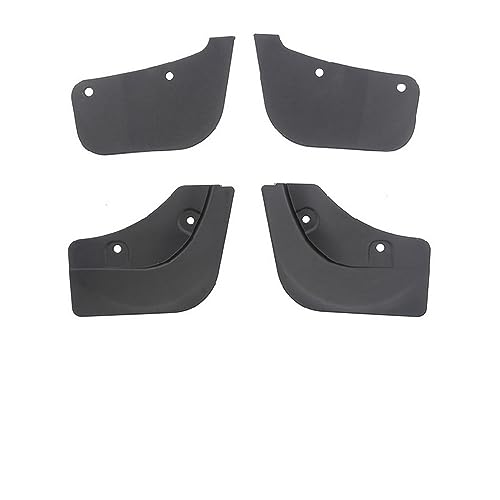 MIAOLISI Auto Schmutzfänger Für Model 3 Tesla Model Y 2021 2022 TPE Wheel Unsichtbare Schmutzfänger PP Mudflaps Kotflügel Splash Fender Guards Fit(My 21-22) von MIAOLISI