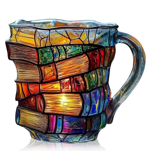 MIAOLLUN Bemalte Buchtasse, 11Oz Neuheit 3D Handbemalte Bücher Kaffeetasse Sammlung Kaffeetasse Geschenke Für Buchliebhaber Leser Bibliothekare Schriftsteller,Book Mug c MIAOLLUN Bemalte Buchtasse, 11Oz Neuheit 3D Handbemalte Bücher Kaffeetasse Sammlung Kaffeetasse Geschenke Für Buchliebhaber Leser Bibliothekare Schriftsteller,Book Mug c von MIAOLLUN