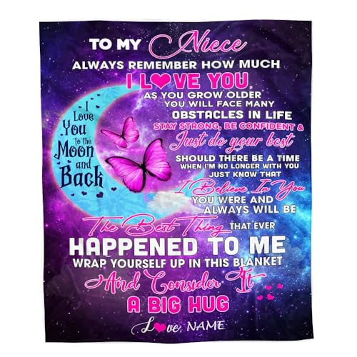 MIAOMANSENSTORE Personalisierte Decke für Meine Tochter von Mama Papa Holz Ich Habe Gott um eine Beste Freundin Tochter gebeten Geburtstag Weihnachten Personalisierte Bett Fleecedecke von MIAOMANSENSTORE