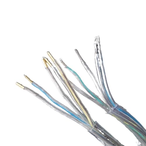 Hauptleitung Fest Beleuchtung Lampen Elektrischer Draht Transparentes Mantelkabel 5 x 0,75 mm Pendelleuchte Maschinennetzkabel Verbinder Webstuhl (Color : Transparent, Size : 20meter) von MIAOSHE