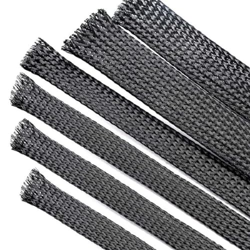 Spiral Wickeln Insulated Braid Tight Mesh Tube 1 Meter 10 Meters Black Nylon 1mm to 100mm Expandable Wrapping Cable Sleeve Wire Sleeving Spiral Schlauch Abdeckung (Size : 16mm inside diameter, Color Spiral Wickeln Insulated Braid Tight Mesh Tube 1 Meter 10 Meters Black Nylon 1mm to 100mm Expandable Wrapping Cable Sleeve Wire Sleeving Spiral Schlauch Abdeckung (Size : 16mm inside diameter, Color von MIAOSHE