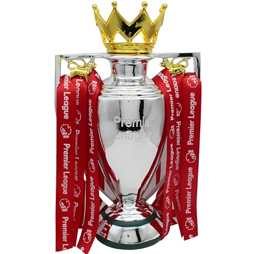 MIAOWR England Premier Champions Trophy Fußballliga Trophäen Home-Office-Bar Schreibtisch-Dekoration Fans Sammlerstücke Souvenirs,12.6in/32cm von MIAOWR