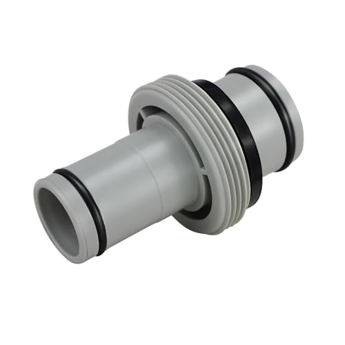 Pool Schlauchverbinder 1.5in/38mm Poolschlauch Adapter, Pool Schlauchadapter, Pool Adapter Pool Anschlussset für Poolschläuche (A) von MIATTCLD