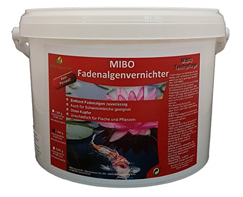 MIBO Fadenalgenvernichter 3000 g für 90.000 Liter Teichwasser Fadenalgen Stopp MIBO Fadenalgenvernichter 3000 g für 90.000 Liter Teichwasser Fadenalgen Stopp von MIBO-Aquaristik
