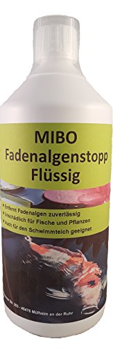 MIBO Fadenalgenvernichter Flüssig 1000ml für 30.000 Liter Teichwasser Fadenalgen Stopp MIBO Fadenalgenvernichter Flüssig 1000ml für 30.000 Liter Teichwasser Fadenalgen Stopp von MIBO-Aquaristik