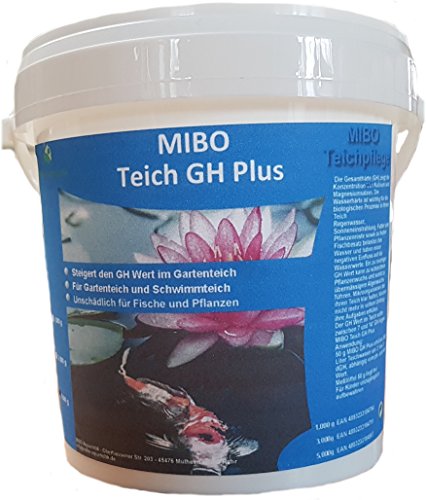 MIBO GH Plus 1kg erhöhen 10.000 Liter Gartenteichwasser um 3° bis 5° dGH MIBO GH Plus 1kg erhöhen 10.000 Liter Gartenteichwasser um 3° bis 5° dGH von MIBO-Aquaristik