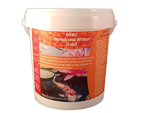 MIBO Herbst und Winter Stabil 1kg Gartenteichpflege Wasseraufbereiter Schlammregulierer MIBO Herbst und Winter Stabil 1kg Gartenteichpflege Wasseraufbereiter Schlammregulierer von MIBO-Aquaristik