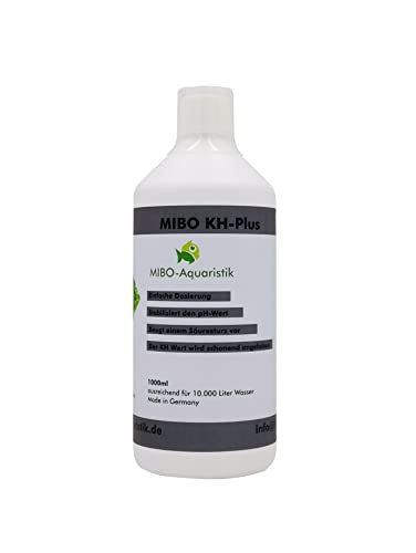 MIBO KH Plus 1000ml Aquarium Wasseraufbereiter Wasseraufhärter Ph Stabilisator MIBO KH Plus 1000ml Aquarium Wasseraufbereiter Wasseraufhärter Ph Stabilisator von MIBO-Aquaristik