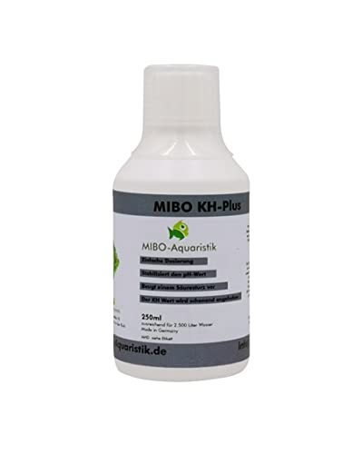 MIBO KH Plus 250ml Aquarium Wasseraufbereiter Wasseraufhärter Ph Stabilisator MIBO KH Plus 250ml Aquarium Wasseraufbereiter Wasseraufhärter Ph Stabilisator von MIBO-Aquaristik
