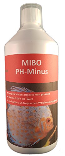 MIBO PH Minus 1000ml Aquarium Wasseraufbereiter PH-Wert Regulator für weiches Wasser MIBO PH Minus 1000ml Aquarium Wasseraufbereiter PH-Wert Regulator für weiches Wasser von MIBO-Aquaristik