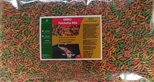 MIBO Teichsticks Mix 7000ml Teichfutter Sticks Teichpflege Futter Gartenteich MIBO Teichsticks Mix 7000ml Teichfutter Sticks Teichpflege Futter Gartenteich von MIBO-Aquaristik
