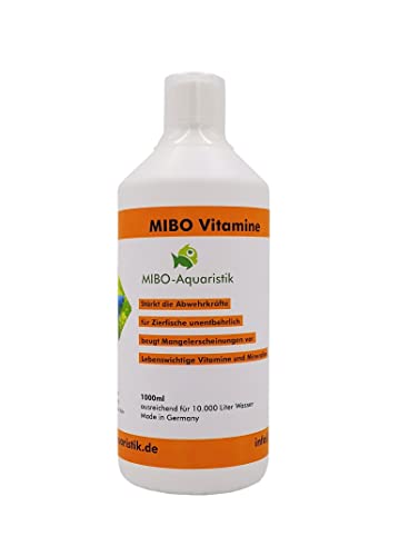 MIBO Vitamine 1.000 ml Flasche ausreichend für 10.000 Li Aquarium Wasser MIBO Vitamine 1.000 ml Flasche ausreichend für 10.000 Li Aquarium Wasser von MIBO-Aquaristik