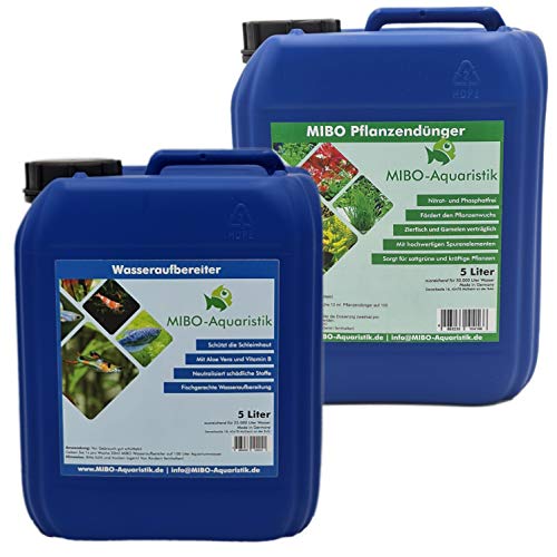 MIBO Wasseraufbereiter und Pflanzendünger 5000ml Sparset Aquariumpflege MIBO Wasseraufbereiter und Pflanzendünger 5000ml Sparset Aquariumpflege von MIBO-Aquaristik