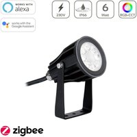 MiBOXER 6W 230V RGB+CCT LED Gartenstrahler Zigbee 3.0 Gartenleuchte mit Erdspieß FUTC04ZR MiBOXER 6W 230V RGB+CCT LED Gartenstrahler Zigbee 3.0 Gartenleuchte mit Erdspieß FUTC04ZR von MIBOXER