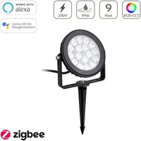 MiBOXER 9W 230V RGB+CCT LED Gartenstrahler Zigbee 3.0 Gartenleuchte mit Erdspieß FUTC02ZR MiBOXER 9W 230V RGB+CCT LED Gartenstrahler Zigbee 3.0 Gartenleuchte mit Erdspieß FUTC02ZR von MIBOXER