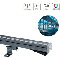 MiBoxer 24W RGB+CCT LED Wallwasher 99cm WiFi Fassadenstrahler 24/48V IP66 RL5-24 MiBoxer 24W RGB+CCT LED Wallwasher 99cm WiFi Fassadenstrahler 24/48V IP66 RL5-24 von MIBOXER