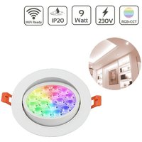 MiBoxer 9W LED Einbaustrahler RGB+CCT Ø135mm WiFiready FUT062 MiBoxer 9W LED Einbaustrahler RGB+CCT Ø135mm WiFiready FUT062 von MIBOXER