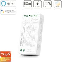 MiBoxer CCT WIFI LED Controller 2 in 1 Einfarbig / Dual White 12/24V Tuya Alexa Google Steuerung FUT035W+ MiBoxer CCT WIFI LED Controller 2 in 1 Einfarbig / Dual White 12/24V Tuya Alexa Google Steuerung FUT035W+ von MIBOXER